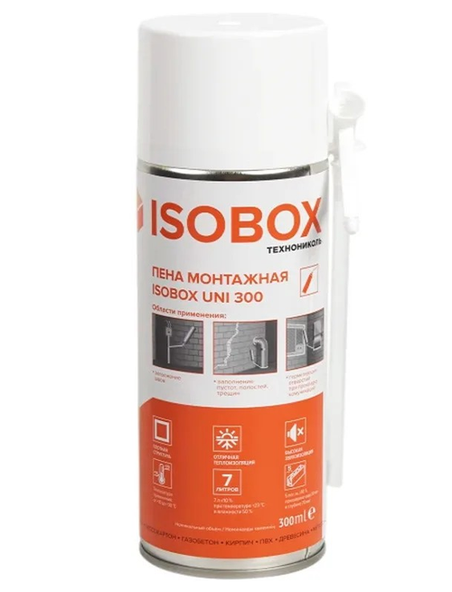 Технониколь Пена-мини Isobox Uni 300мл 400г(12/1152)