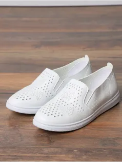 Мокасины летние с перфорацией