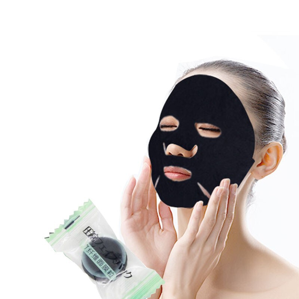 Маска-таблетка Yighilian Natural из бамбукового волокна 1 шт