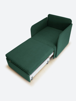 Кресло-кровать "Миник" с подлокотниками Ultra Forest, купон Хаски