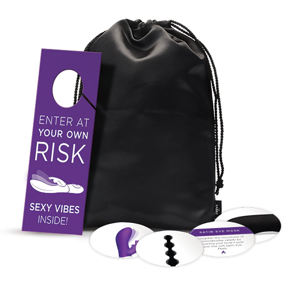 Эротический набор для пар DELUXE HIS & HER BLISS (Цвет: фиолетовый с черным)