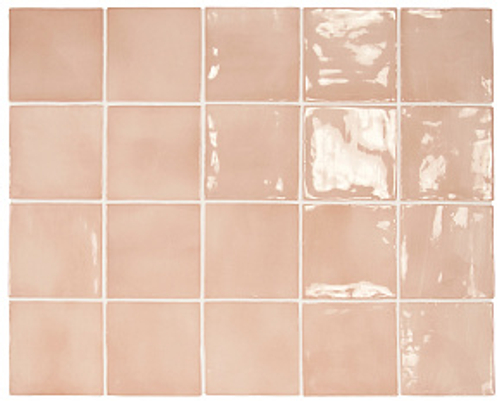 Керамическая плитка для стен EQUIPE MANACOR Blush Pink 10х10/ЭКИПЕ МАНАКОР Блюш Пинк 10х10