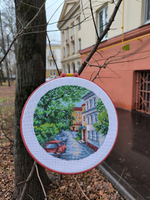 Набор для вышивания крестом Искусница "Тихая улочка"