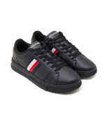 Кожаные кроссовки stripes ess Tommy Hilfiger - черный(FM0FM04895)