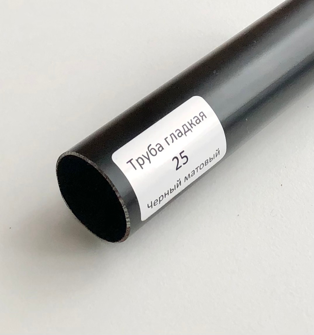 Карниз кованый для штор Филда d25/16 мм двухрядный, цвет черный