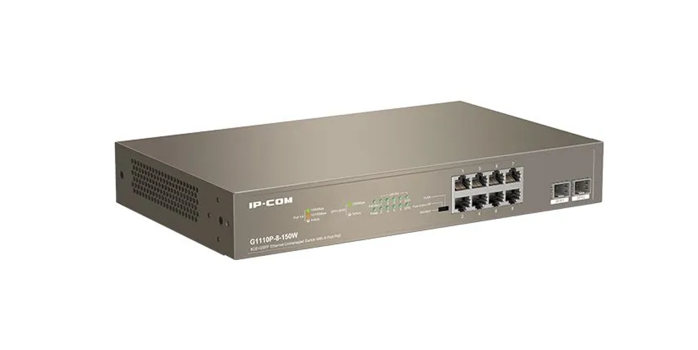 Коммутатор IP-COM G1110P-8-150W