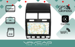 Магнитола для Volkswagen Touareg 2002-2010 - Vaycar VA81-042T на Android 13, 8-ядер, 2Гб-32Гб, 4G SIM-слот