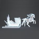 Светодиодная конструкция "Снежные сани"