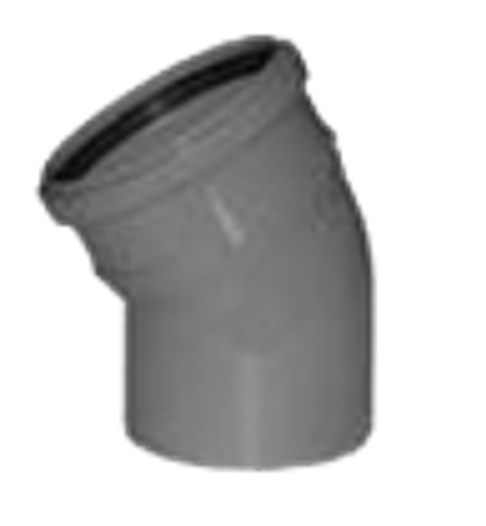 ПВХ Отвод  Ф110х30*  (50шт)