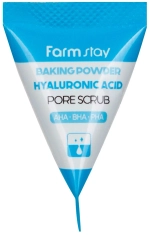 Скраб в пирамидках с содой и гиалуроновой кислотой FarmStay Baking powder hyaluronic, 7 г