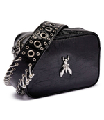 Кожаная сумка через плечо Patrizia Pepe - черный(2B0186 L130)