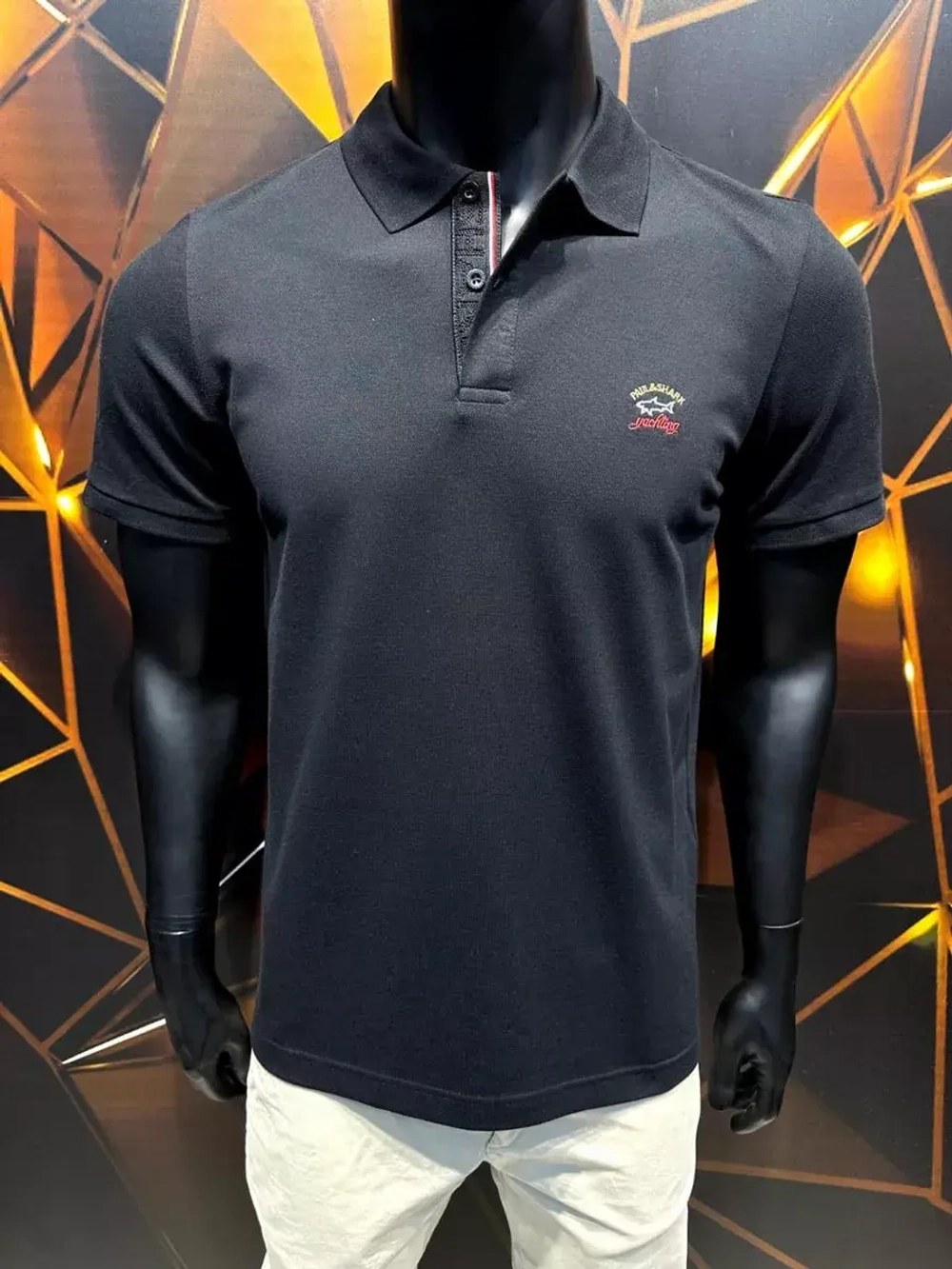 Футболка поло с коротким рукавом