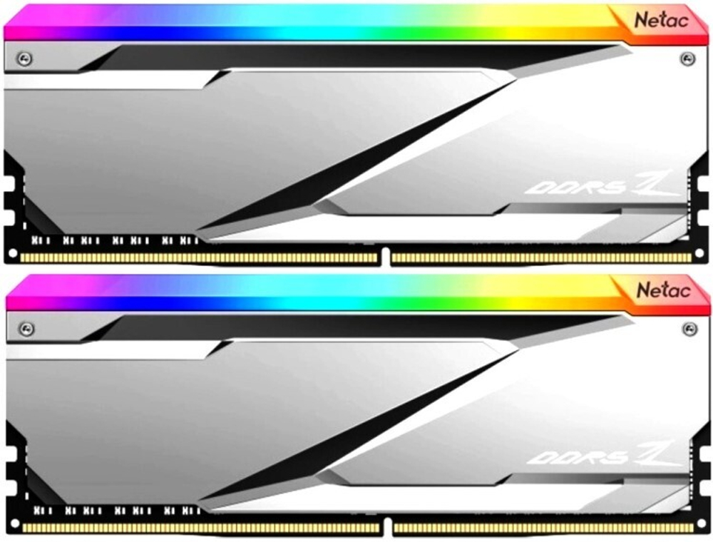 Модуль памяти DDR5 32GB (2*16GB) Netac NTZED5P66DP-32S