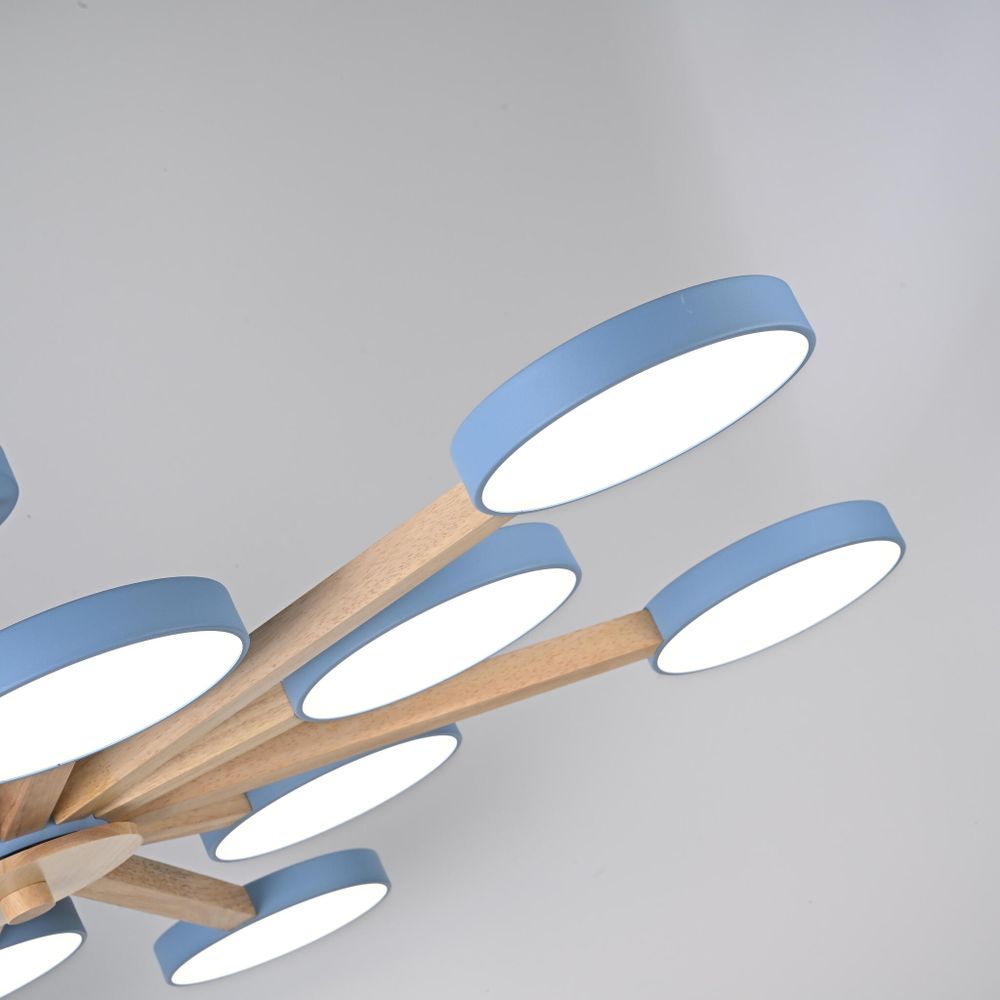 Потолочная Люстра Turna L12 Blue By Imperiumloft