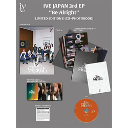 Альбом IVE - Be Alright Japan 3rd EP Album First Press Limited Edition E Version