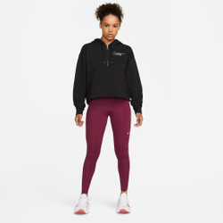 Женские теннисные брюки Nike Pro 365 Tight Women - Dark Red