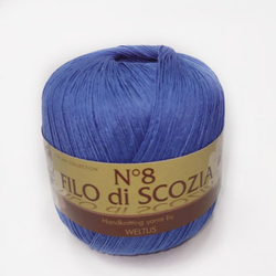 Пряжа Filo Di Scozia №8 50г, 340м, 100%мерсеризованный хлопок (цена за 1 шт)