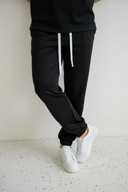 Брюки джоггеры спорт трикотаж