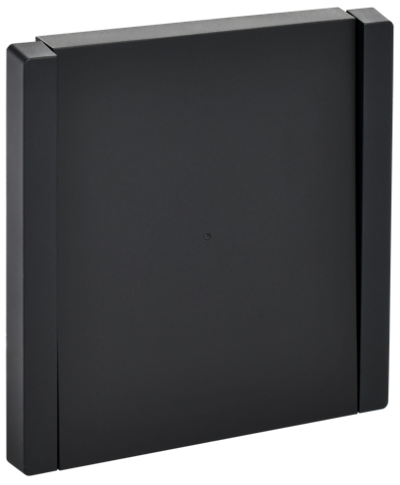 FORTE&PIANO Выключатель 1-клавишный проходной с индикацией 10А FP104 черный IEK