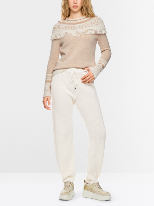 Брюки из шерсти и кашемира (Knitted in Germany)