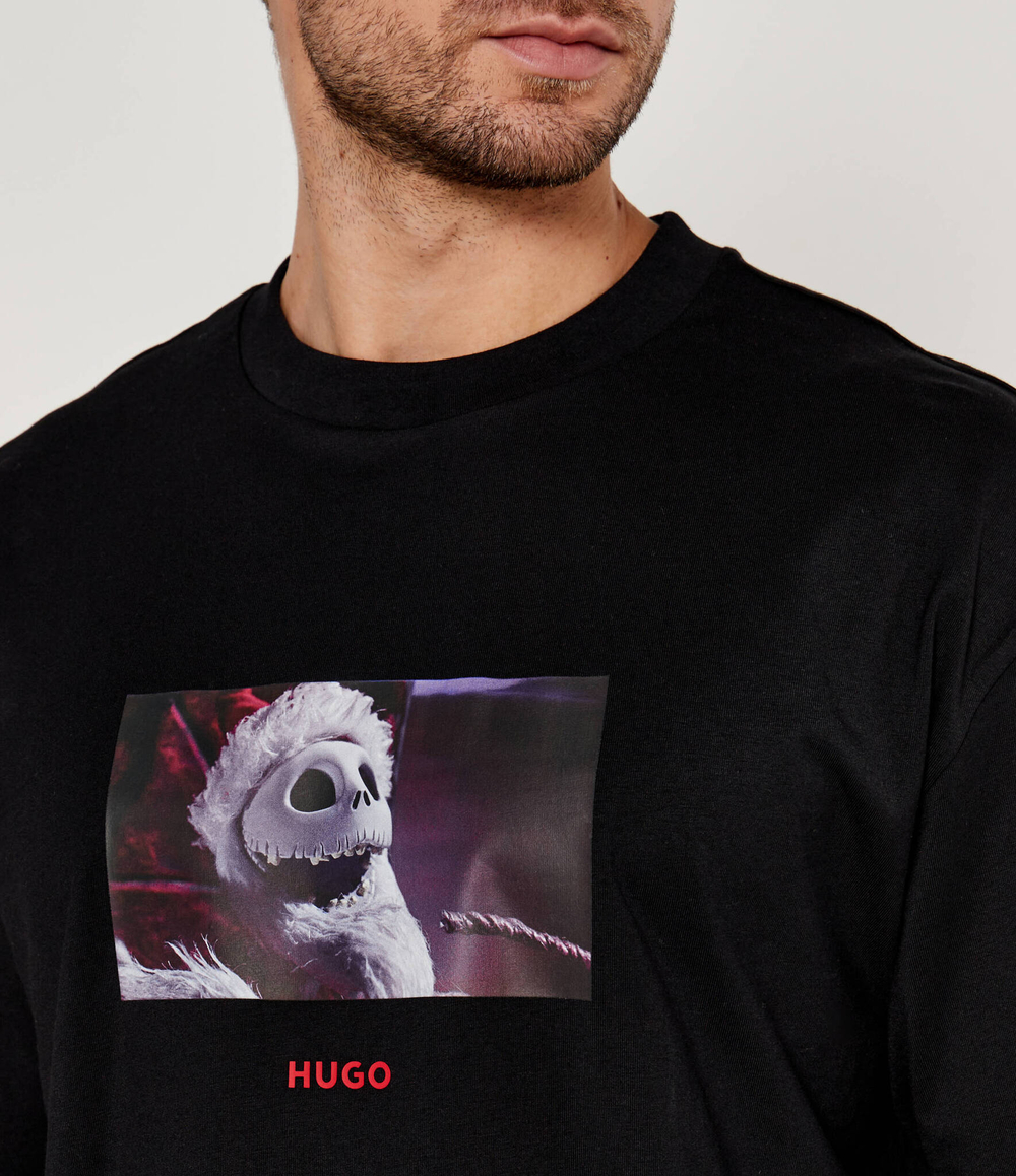 Футболка Hugo x Tim Burton's Nightmare Before Christmas DJACK_NBC HUGO - черный(50528428)