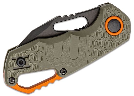 Складной нож MKM "ISONZO" MKM/FX03 3PGO c клинком из стали Böhler N690, рукоять FRN