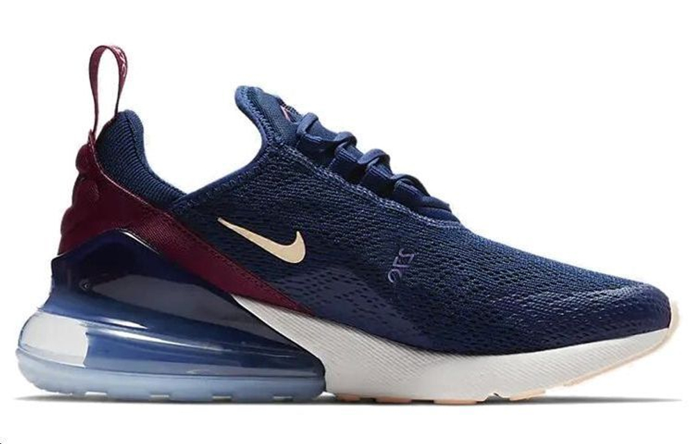 Кроссовки Nike Air Max 270 "Blue Void" (Женская размерная сетка)