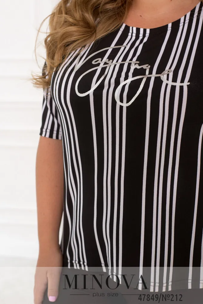 Блуза 212-Черный Minova