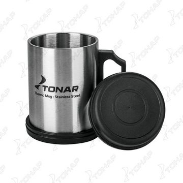 Термокружка 400ML с пл. крышкой и подставкой (T.TK-004-400) Тонар