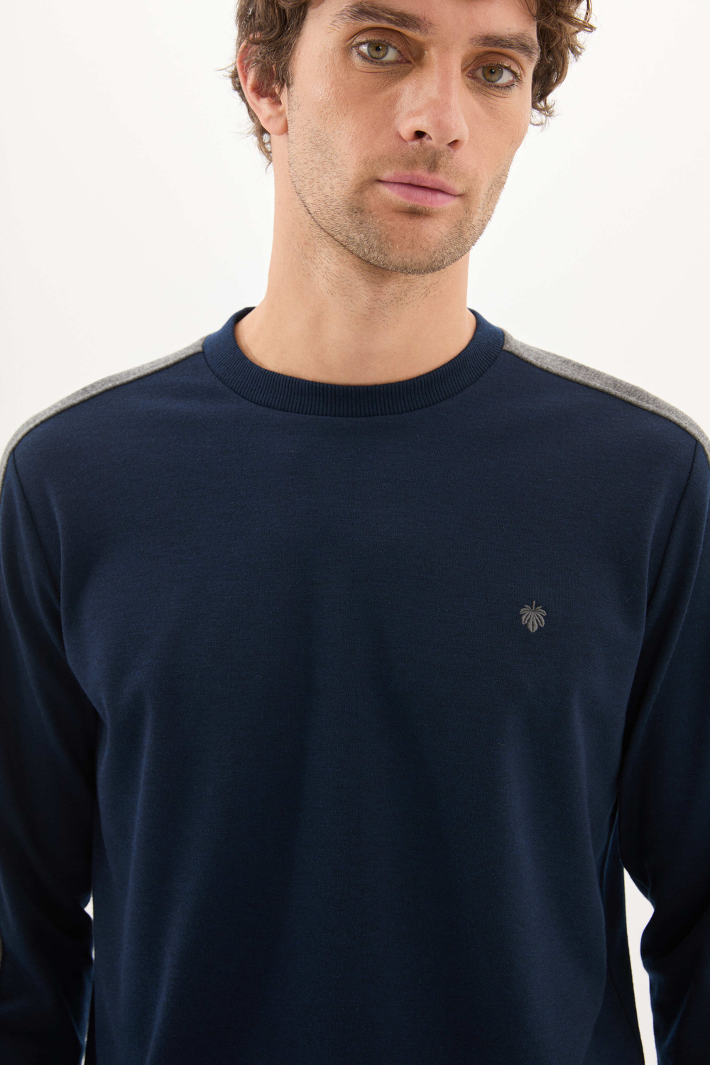 Пижама мужская Retro Blue темно-синий