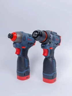 Набор инструментов аккумуляторный KENT 2в1 Шуруповерт и Гайковерт, 2АКБ 16,8V