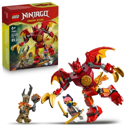 LEGO NINJAGO - Дракон-мех Кая - боевой набор 71851