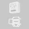 Wi-Fi выключатель одноканальный (без нуля) 100Вт Lighting control msn001