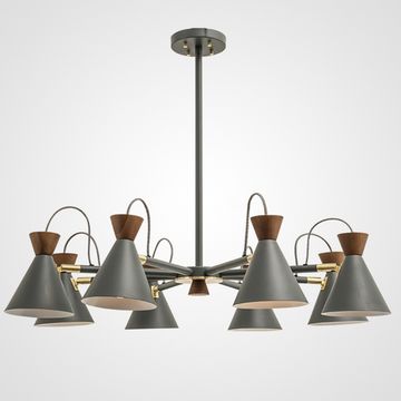 Потолочная люстра с с регулировкой наклона плафонов SINDRE