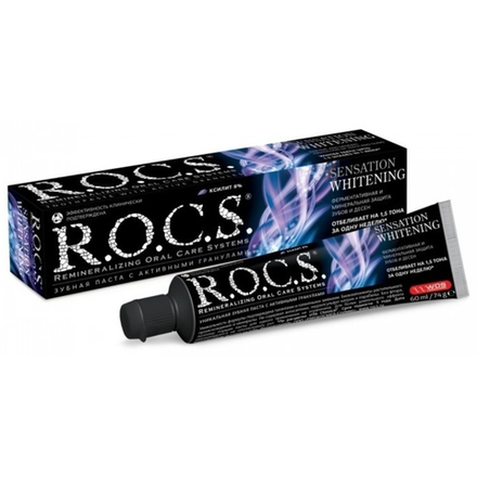 Зубная паста ROCS Сенсационное отбеливание 74мл