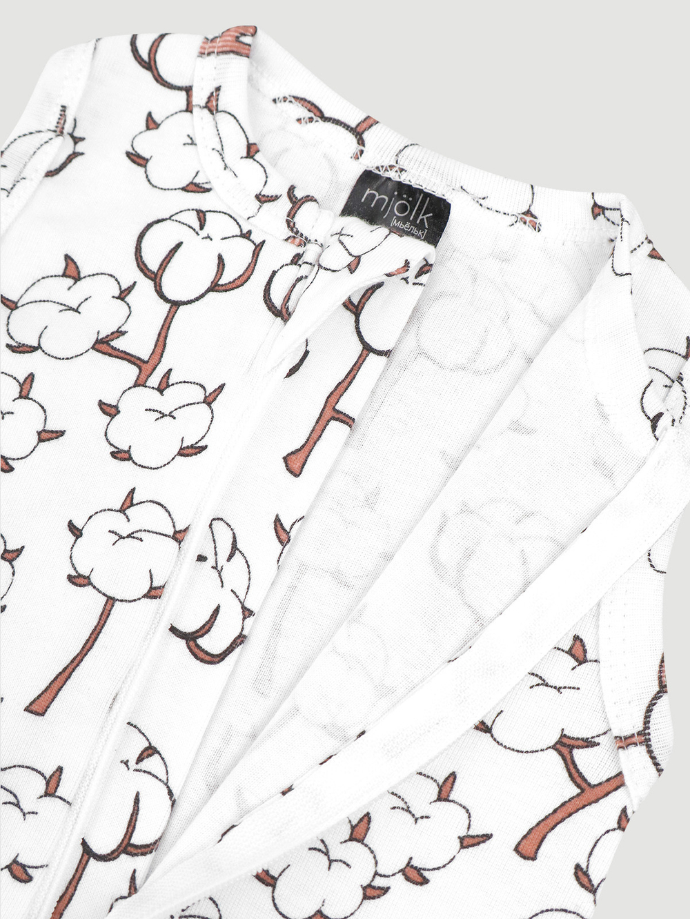 Песочник без рукавов Mjölk Sleep and Play Хлопок