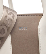 Сумка-трапеция Sandy Tote BOSS BLACK - нюд(50504183)