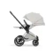 Детская коляска Cybex Priam V Style 2 в 1 City Grey шасси Chrome Brown