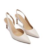 Кожаные туфли на шпильках alina flex Michael Kors - бежевый(40R4HNMP1L)