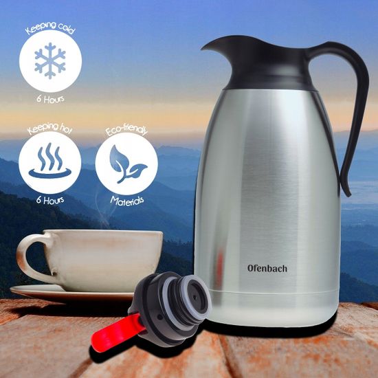 Термос конференция 2000 мл. Ofenbach NB 101331 из нержавеющей стали
