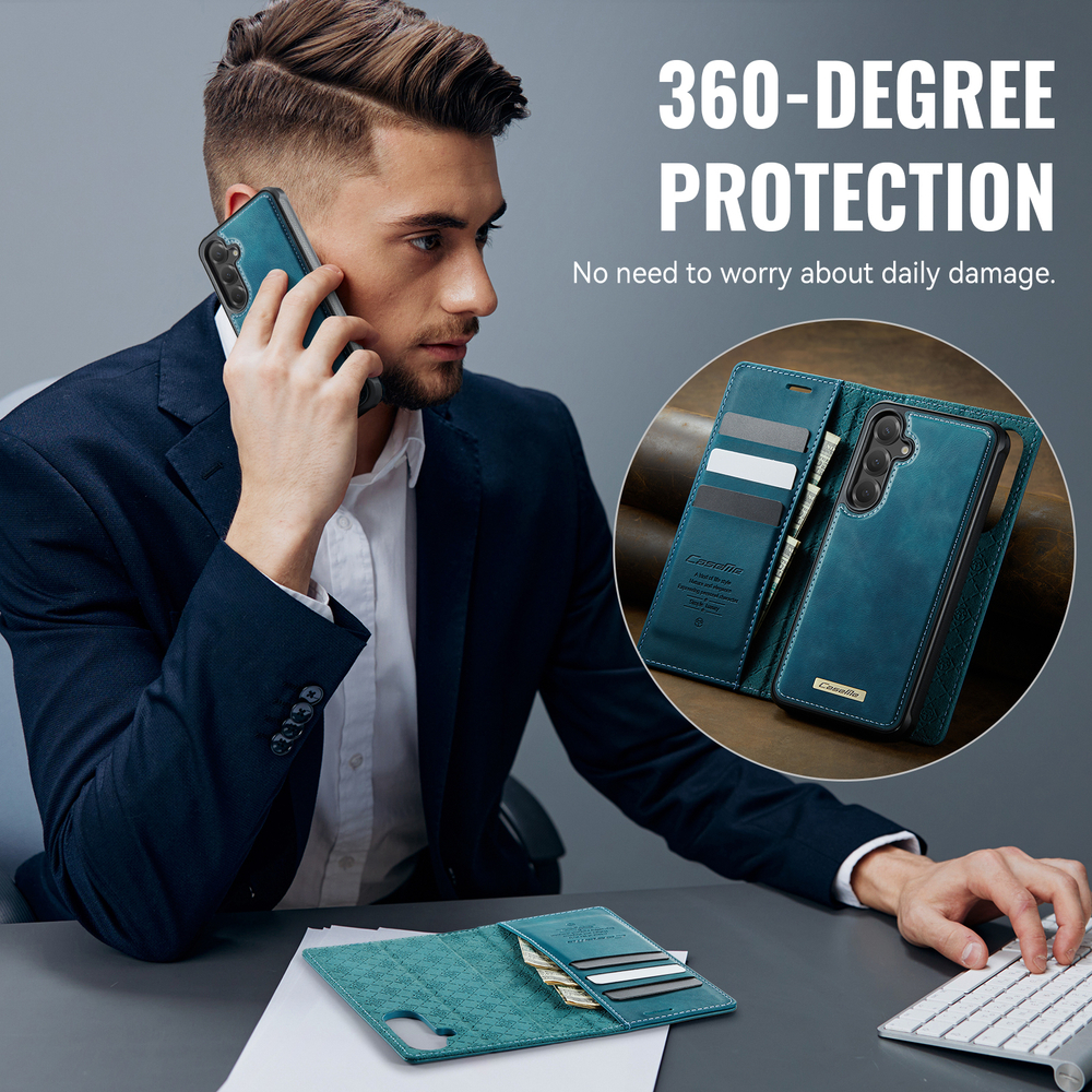 Чехол-кошелек CaseMe 2 in 1 MagSafe Samsung Galaxy S25+