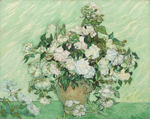 "Розы", Ван Гог, Винсент, картина (репродукция), Настене.рф