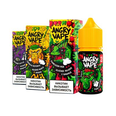 Жидкость Angry Vape Salt 2% ULTRA 30 ml