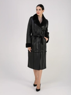 Дубленка зимняя натуральная длинная