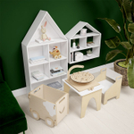 Стеллажи-домики «Теремок» — где книги и игрушки живут счастливо!