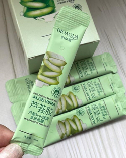 Ночная маска для лица с алоэ