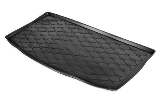 Коврик в багажник автомобиля Rival для Kia Picanto III поколение хэтчбек 2017-н.в., полиуретан, 12808001