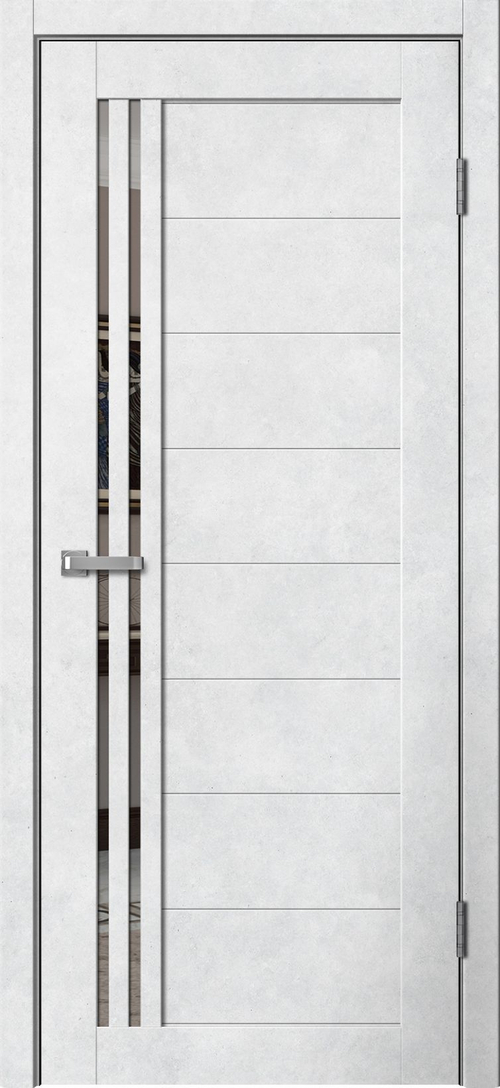 Дверь межкомнатная B05 ПВХ зеркало