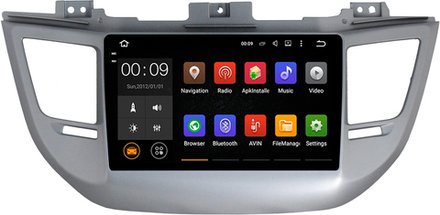 Магнитола для Hyundai Tucson 2016-2018 - AIROC 2K RX-2013 Android 13, QLed+2K,  ТОП процессор, 8/128, CarPlay, SIM-слот
