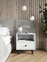 Тумба прикроватная напольная с ящиком